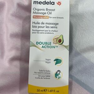 Medela Organic Breast Massage Oil - White and Yellow
